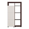 ΒΙΤΡΙΝΑ ARGYLL 1K1V OP 138 CASHMERE ΜΕ DARK TAILOR OAK ΧΡΩΜΑ 77x35x138εκ 11015799