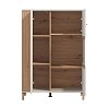 ΒΙΤΡΙΝΑ BELFORT 2K VS1 CASHMERE-ARTISAN OAK 85x40x122εκ o.r.s 11013024