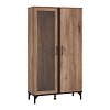 ΒΙΤΡΙΝΑ CORSICA 2K VS1 FLAGSTAFF OAK-ΜΑΥΡΟ 84,5x35x153εκ 11012003