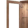 ΒΙΤΡΙΝΑ CORSICA 2K VS1 FLAGSTAFF OAK-ΜΑΥΡΟ 84,5x35x153εκ 11012003
