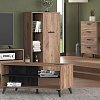 ΒΙΤΡΙΝΑ CORVIA POP FLAGSTAF-CARBON 68x33x130εκ 11013120