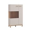 ΒΙΤΡΙΝΑ ESSEX 2K VS1 127 CASHMERE/ARTISAN OAK 77x35x128εκ 11014479