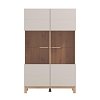 ΒΙΤΡΙΝΑ ESSEX 2K VS2 147 CASHMERE/ARTISAN OAK 90x35x147εκ 11014496
