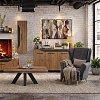 ΒΙΤΡΙΝΑ Fylliana Jakarta ΜΕ ΚΑΠΛΑΜΑ ΔΡΥΟΣ ΡΟΥΣΤΙΚ 35x32x130εκ 890-121-006