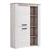 ΒΙΤΡΙΝΑ Kent POP Ν GREY OAK-WHITE OAK 99x36x146εκ knt 11008836