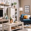 ΒΙΤΡΙΝΑ Kent POP Ν GREY OAK-WHITE OAK 99x36x146εκ knt 11008836