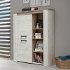 ΒΙΤΡΙΝΑ Kent POP Ν GREY OAK-WHITE OAK 99x36x146εκ knt 11008836