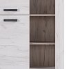 ΒΙΤΡΙΝΑ Kent POP Ν GREY OAK-WHITE OAK 99x36x146εκ knt 11008836