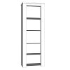 ΒΙΤΡΙΝΑ Kent VS GREY OAK-WHITE OAK 68x36x195εκ knt 11008834