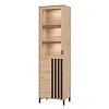 ΒΙΤΡΙΝΑ LAVAL 1K VS1 193 ARTISAN ΟΑΚ/ΜΑΥΡΟ 55x40x193εκ 11014534