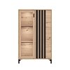 ΒΙΤΡΙΝΑ LAVAL 2K VS1 129 ARTISAN ΟΑΚ/ΜΑΥΡΟ 80x40x129εκ 11014536