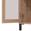 ΒΙΤΡΙΝΑ LAVAL 2K VS1 129 ARTISAN ΟΑΚ/ΜΑΥΡΟ 80x40x129εκ 11014536