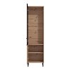 ΒΙΤΡΙΝΑ MAYENNE 1K VS1 ARTISAN OAK-ΜΑΥΡΟ MAT 55x40x195εκ 11013357