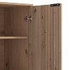 ΒΙΤΡΙΝΑ MAYENNE 2K VS1 ARTISAN OAK-ΜΑΥΡΟ MAT 93x40x137εκ 11013358
