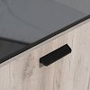 ΒΙΤΡΙΝΑ ΜΟΝΟΦΥΛΛΗ UMBRIA 1K VS GREY OAK-ΜΑΥΡΟ 53x33x191εκ 11008862
