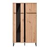 ΒΙΤΡΙΝΑ SARDINIA 2K VS1 ARTISAN OAK / ΜΑΥΡΟ 84.5x35x153.5εκ srd 11008232