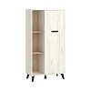 ΒΙΤΡΙΝΑ UMBRIA POP WHITE OAK - GREY OAK 67,5x33x130,5εκ f.l.d 11011881