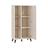 ΒΙΤΡΙΝΑ UMBRIA POP WHITE OAK - GREY OAK 67,5x33x130,5εκ f.l.d 11011881