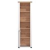 ΒΙΤΡΙΝΑ VALENCIA POP 1K ΛΕΥΚΟ-ARTISAN OAΚ-ΛΕΥΚΟ ΜΑΤ ΧΡΩΜΑ 60.5x41x194.5εκ 11011379