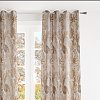 Κουρτίνα με Κρίκους Cocoon Χρυσό 140x260