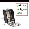 Επιτοίχια Κλειδοθήκη Master Lock 5403EURD με Συνδυασμό