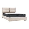 ΔΙΠΛΟ ΚΡΕΒΑΤΙ Fylliana Andros ΜΠΕΖ ΧΡΩΜΑ 175x214x115εκ (160x200) 887-225-018