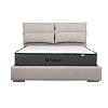 ΔΙΠΛΟ ΚΡΕΒΑΤΙ Fylliana Andros ΜΠΕΖ ΧΡΩΜΑ 175x214x115εκ (160x200) 887-225-018