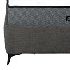 ΔΙΠΛΟ ΚΡΕΒΑΤΙ Fylliana David ΓΚΡΙ ΧΡΩΜΑ ΥΦΑΣΜΑΤΟΣ 172x211x118εκ (160x200) 880-225-059