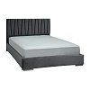ΔΙΠΛΟ ΚΡΕΒΑΤΙ Fylliana Palermo ΓΚΡΙ ΧΡΩΜΑ ΥΦΑΣΜΑΤΟΣ 175x214x115εκ (160x200) 887-223-006