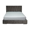 ΔΙΠΛΟ ΚΡΕΒΑΤΙ Fylliana Palermo TAUPE ΧΡΩΜΑ ΥΦΑΣΜΑΤΟΣ 175x214x115εκ (160x200) 887-223-004