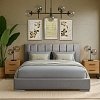 ΔΙΠΛΟ ΚΡΕΒΑΤΙ Fylliana Udine ΑΝΘΡΑΚΙ ΧΡΩΜΑ 167x214x115εκ (160x200) 887-225-022
