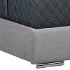 ΔΙΠΛΟ ΚΡΕΒΑΤΙ Fylliana Udine ΑΝΘΡΑΚΙ ΧΡΩΜΑ 167x214x115εκ (160x200) 887-225-022