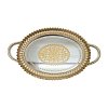 ΔΙΣΚΟΣ ΜΕ ΚΑΘΡΕΦΤΗ Fylliana ΧΡΥΣΟ ΧΡΩΜΑ 39x24x3,5εκ sls 279-222-180