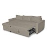 Γωνιακός Καναπές-Κρεβάτι Ellie 1043 IN Taupe 400-27-013