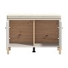 ΕΠΙΠΛΟ ΧΩΛ BELFORT KOM CASHMERE ΜΕ ΜΠΕΖ ΜΑΞΙΛΑΡΙ 80x40x57εκ 11013555