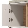 ΕΠΙΠΛΟ ΧΩΛ BELFORT KOM CASHMERE ΜΕ ΜΠΕΖ ΜΑΞΙΛΑΡΙ 80x40x57εκ 11013555