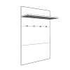 ΕΠΙΠΛΟ ΧΩΛ Beny CIV 760 ΛΕΥΚΟ-ΛΕΥΚΗ ΛΑΚΑ 76x25,5x114εκ 11008563