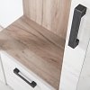 ΕΠΙΠΛΟ ΧΩΛ KENT PS GREY OAK-ΛΕΥΚΟ OAK ΧΡΩΜΑ 114x37x195εκ 11008734