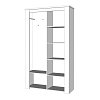 ΕΠΙΠΛΟ ΧΩΛ KENT PS GREY OAK-ΛΕΥΚΟ OAK ΧΡΩΜΑ 114x37x195εκ 11008734