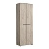 ΕΠΙΠΛΟ ΧΩΛ LORCA GREY OAK / ΜΑΥΡΟ 67x40x195εκ fxtr 11008354