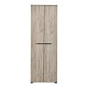 ΕΠΙΠΛΟ ΧΩΛ LORCA GREY OAK / ΜΑΥΡΟ 67x40x195εκ fxtr 11008354