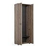 ΕΠΙΠΛΟ ΧΩΛ LORCA GREY OAK / ΜΑΥΡΟ 67x40x195εκ fxtr 11008354