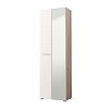 ΕΠΙΠΛΟ ΧΩΛ ΜΕ ΚΑΘΡΕΦΤΗ Beny 2K OG GREY-ΛΕΥΚΗ ΛΑΚΑ 60x35x192,5εκ fxtr 11008560
