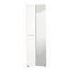 ΕΠΙΠΛΟ ΧΩΛ ΜΕ ΚΑΘΡΕΦΤΗ Beny 2K OG GREY-ΛΕΥΚΗ ΛΑΚΑ 60x35x192,5εκ fxtr 11008560