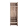 ΕΠΙΠΛΟ ΧΩΛ ΜΕ ΚΑΘΡΕΦΤΗ Beny 2K OG GREY-ΛΕΥΚΗ ΛΑΚΑ 60x35x192,5εκ fxtr 11008560