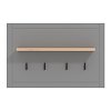 ΕΠΙΠΛΟ ΕΙΣΟΔΟΥ VALENCIA CIV ARTISAN OAΚ-ΓΚΡΙ ΜΑΤ 87x20x57εκ fxtr 11011366