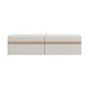 ΕΠΙΠΛΟ ΤΗΛΕΟΡΑΣΗΣ ARLES TV 128 2K2V CASHMERE/ARTISAN OAK ΧΡΩΜΑ 128x42x32εκ 11014664