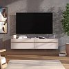 ΕΠΙΠΛΟ ΤΗΛΕΟΡΑΣΗΣ ARLES TV 154 2K2V CASHMERE/ARTISAN OAK ΧΡΩΜΑ 154x42x32εκ 11014461