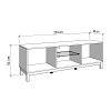 ΕΠΙΠΛΟ ΤΗΛΕΟΡΑΣΗΣ ESSEX 154 3K2V CASHMERE 154x42x51εκ 11014498