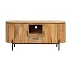 ΕΠΙΠΛΟ ΤΗΛΕΟΡΑΣΗΣ Fylliana Bhopal GOLDEN BROWNΧΡΩΜΑ 135x40x60εκ 938-223-002